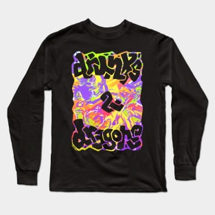 Drunks and Dragons - Pastel Morph Long Sleeve T-Shirt